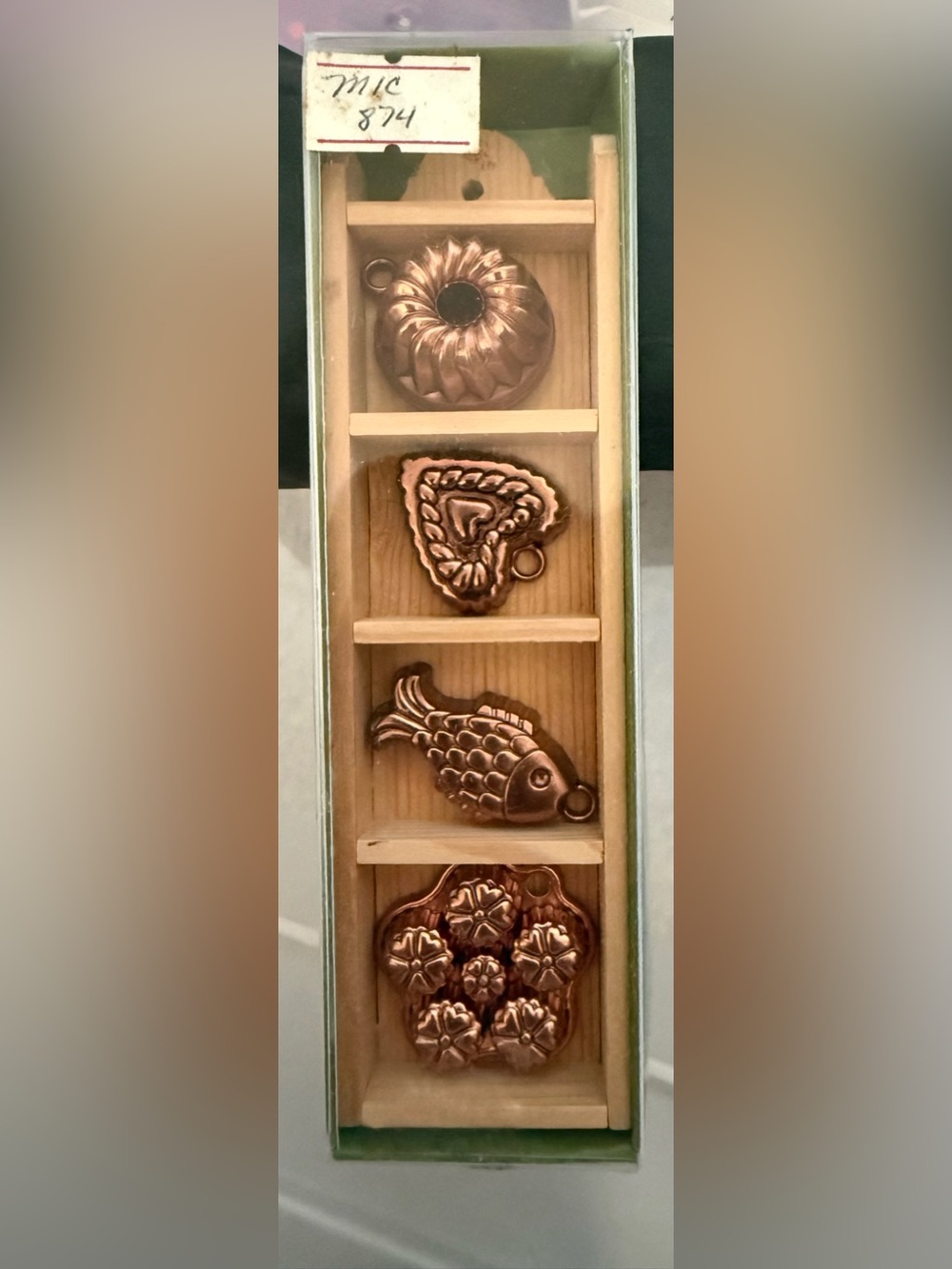 Bodo Hennig Dollhouse Copper Molds Set 874 Vintage